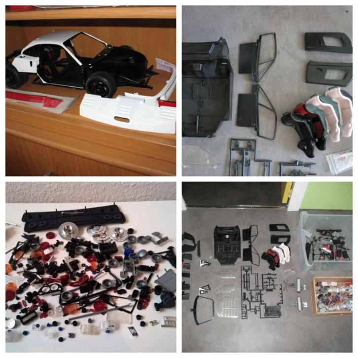 Pocher Ferrari Diverse reserveonderdelen F40 1/8 Pocher, Hobby en Vrije tijd, Modelauto's | 1:5 tot 1:12, Zo goed als nieuw, Auto