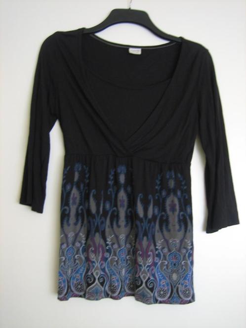 Mooi en speels shirt van ESPRIT, maat S, snazzeys, Kleding | Dames, T-shirts, Zo goed als nieuw, Maat 36 (S), Zwart, Lange mouw