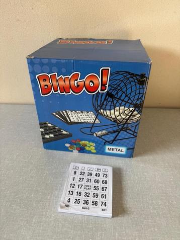 Z.G.A.N. bingo spel met METALEN molen en balleninleg beschikbaar voor biedingen
