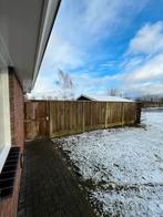 Hout beton schutting, Ophalen, 6 meter of meer, Hout, 1 tot 2 meter