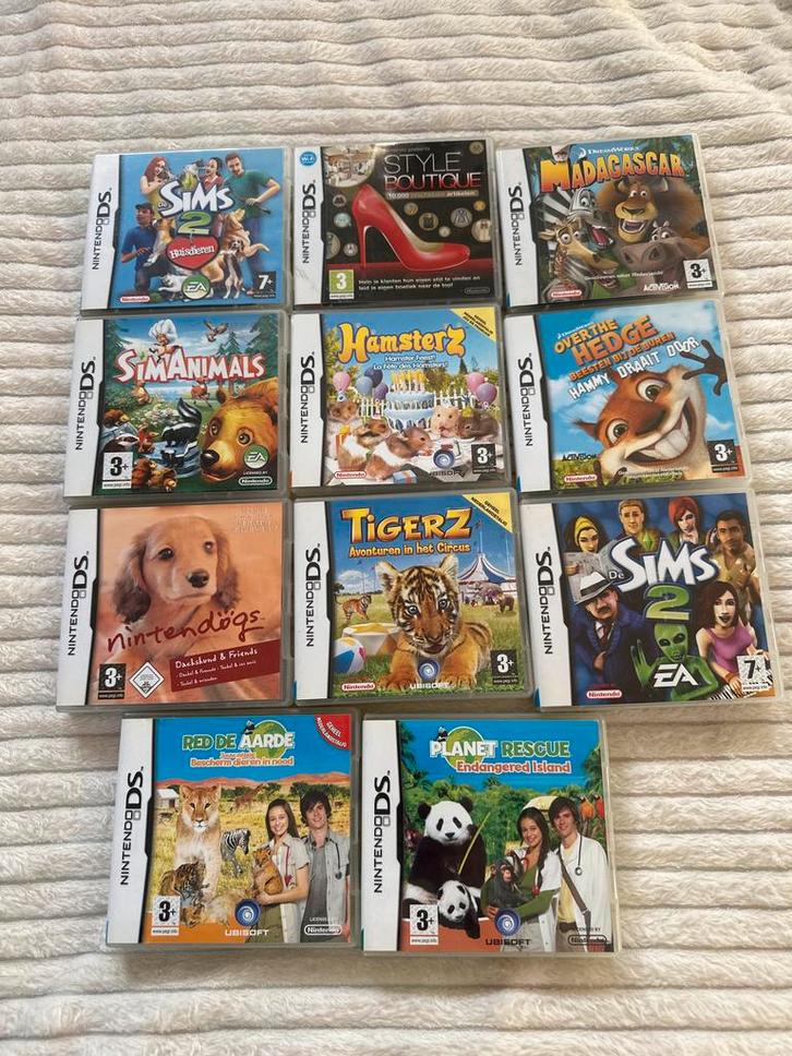 Nintendo DS Spelletjes - Diverse Titels!, Spelcomputers en Games, Games | Overige, Gebruikt, Overige genres, 1 speler, Vanaf 3 jaar