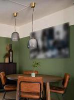 2 Ikea Evedal glazen hanglampen, Ophalen, Modern, Minder dan 50 cm, Glas