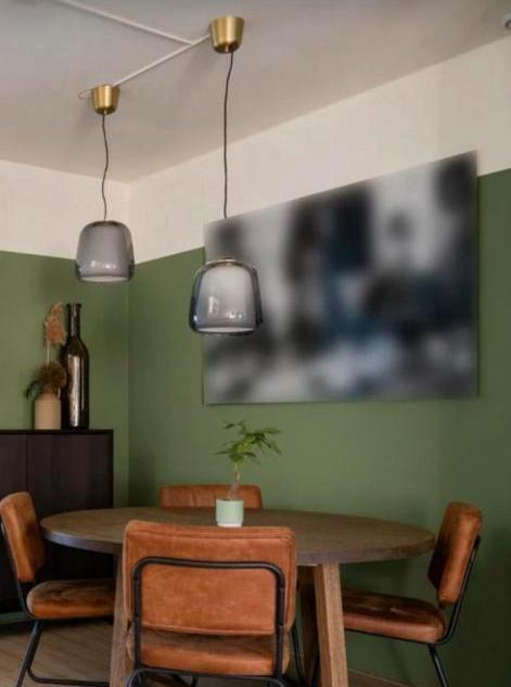 2 Ikea Evedal glazen hanglampen, Huis en Inrichting, Lampen | Hanglampen, Zo goed als nieuw, Minder dan 50 cm, Glas, Ophalen