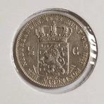 Zeer Fraaie Zilveren Halve (of 1/2) Gulden 1868 - Willem III, ½ gulden, Koning Willem III, Verzenden, Zilver