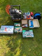 Compressor met gereedschap, Doe-het-zelf en Verbouw, Compressors, Ophalen, Gebruikt, 6 tot 10 bar, Minder dan 200 liter/min