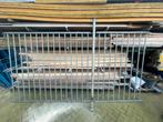 Hek Spijlenhekwerk gegalvaniseerd, Ophalen, Zo goed als nieuw, IJzer, Spijlenhekwerk