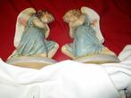 2 brocante knielend engeltjes,, Antiek en Kunst, Ophalen of Verzenden