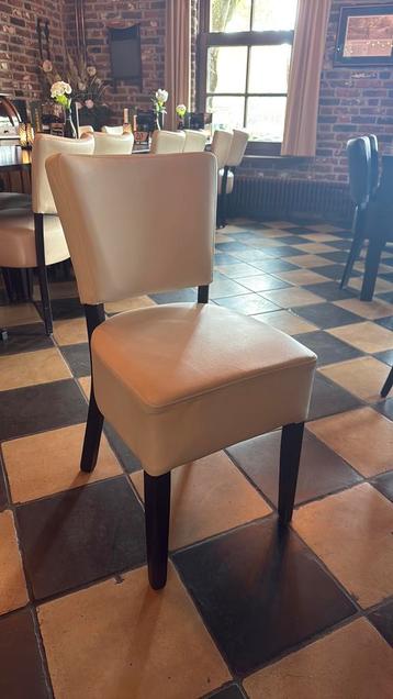 5 x restaurantstoel creme beschikbaar voor biedingen