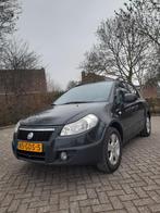 Fiat Sedici 1.6 16V 2WD 2008 Zwart, Auto's, Voorwielaandrijving, Zwart, 4 cilinders, 400 kg