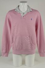Ralph Lauren (rugby) polo sweater - Roze - L, Maat 52/54 (L), Ralph Lauren, Ophalen of Verzenden, Zo goed als nieuw