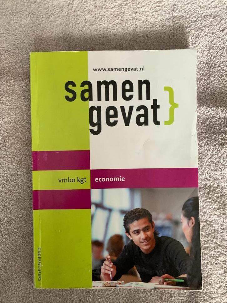 Boek Samengevat Economie vmbo kgt, Boeken, Schoolboeken, Gelezen, Economie, VMBO, Ophalen of Verzenden