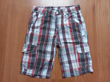 DOGNOSE zwart / wit / rood geruite / geblokte korte broek  beschikbaar voor biedingen