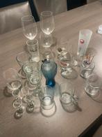 Gratis af te halen - diverse glazen, bierglazen, wijnglazen, Verzamelen, Glas en Borrelglaasjes, Overige typen, Gebruikt, Ophalen