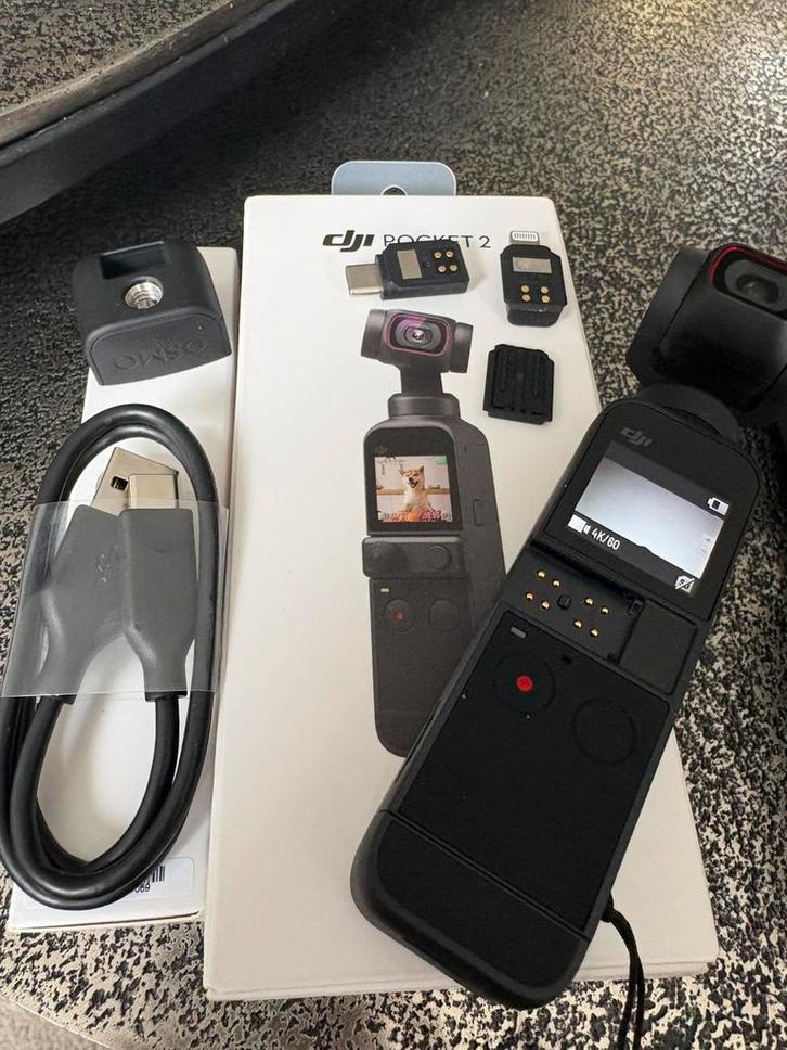 DJI pocket 2, Audio, Tv en Foto, Fotografie | Flitsers, Zo goed als nieuw, Overige merken, Ophalen of Verzenden