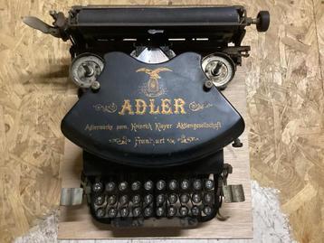 Antieke Adler schrijfmachine model 7 beschikbaar voor biedingen