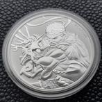2022 Tuvalu Street Fighter Ryu 1 oz Silver Coin BU, Verzenden, Zilver