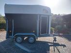 1.5 paardentrailer, Ophalen, Gebruikt, Hout, 1½-paards trailer