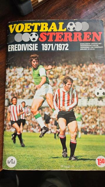 Voetbalsterren Eredivisie 1971/72 - Vintage Magazine beschikbaar voor biedingen