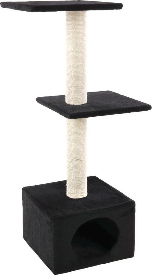 Krabpaal Charbonel zwart van € 49,99 nu voor € 39,95, Dieren en Toebehoren, Krabmeubelen, Nieuw, Krabpaal, Ophalen of Verzenden