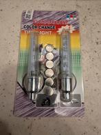 Fietswiel verlichting set - LED - Kleurrijk, Waterbestendig, Ophalen of Verzenden, Zo goed als nieuw, Batterij