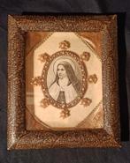 Vintage Devotie Lijst Theresia - Fijn Handwerk, Antiek en Kunst, Ophalen of Verzenden