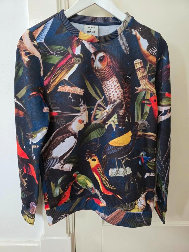 Sweater/ trui Me And My Monkey jongens maat 16/ 176, Kinderen en Baby's, Kinderkleding | Maat 140, Zo goed als nieuw, Jongen, Trui of Vest