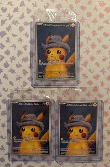 Pikachu with Grey Felt Hat 085 Pokémon S&V Promo Sealed beschikbaar voor biedingen