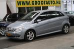 Mercedes-Benz B-Klasse 150 NAP, Airco, Cruise control, Leer/, 15 km/l, Zwart, Blauw, Leder en Stof