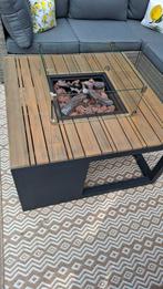 Cosiraw vuurtafel 120x80 – met glasombouw & gasfles, Ophalen, Zo goed als nieuw