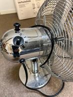 Chromen Tafelventilator - Blokker, Ophalen of Verzenden, Gebruikt, Tafelventilator