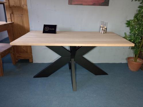 Eiken tafel op maat VD Zwolle Leverancier van woonplezier!, Huis en Inrichting, Complete eetkamers, Nieuw, Ophalen of Verzenden
