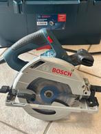 BOSCH Cirkelzaag GKS 55 + GCE en geleiderail, Doe-het-zelf en Verbouw, Gereedschap | Zaagmachines, Gebruikt, Cirkelzaag, Ophalen of Verzenden