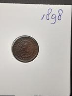 1/2 cent 1898 Koningin Wilhelmina, Ophalen of Verzenden, Koningin Wilhelmina, Overige waardes, Losse munt