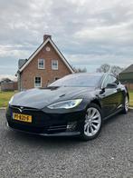 Tesla Model S 2017 Zwart 90D Pro, Auto's, Tesla, Zwart, Model S, Leder en Stof, Zwart