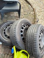 4 Vredestein banden met stalen velgen, Ophalen, Gebruikt, 16 inch, Banden en Velgen