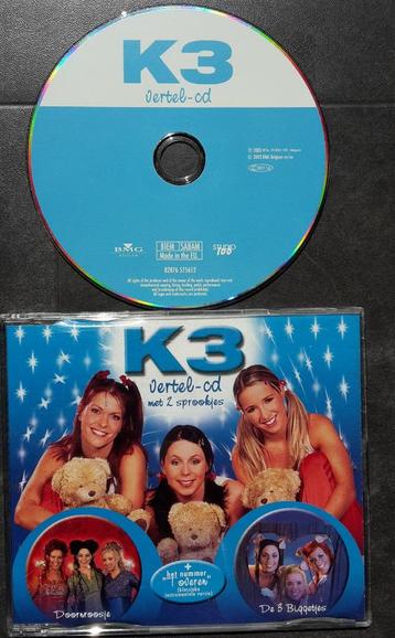 CD - K3 Vertel CD - Doornroosje - De 3 Drie Biggetjes beschikbaar voor biedingen