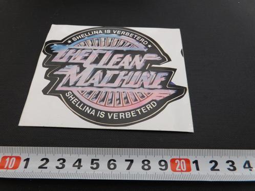 sticker SHELL Shellina is verbeterd The Clean Machine, Verzamelen, Stickers, Zo goed als nieuw, Bedrijf of Vereniging, Ophalen