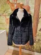 Nieuw - chique Esprit fake fur bont jas - maat M, Kleding | Dames, Maat 38/40 (M), Zwart, Nieuw, Ophalen of Verzenden