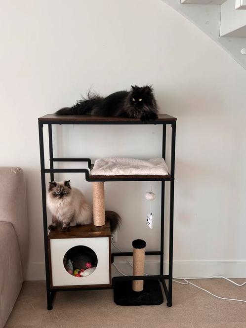 Kattenmeubel/krabpaal, Dieren en Toebehoren, Knaagdieren en Konijnen | Hokken en Kooien, Zo goed als nieuw, Overige typen, 90 cm of meer