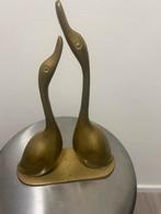 Bronzen Zwanen Beeld, Ophalen of Verzenden, Brons