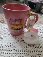 Leuke Eenhoorn Mok met Eenhoorn Badeend, Ophalen of Verzenden, Nieuw