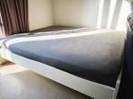 FREE Double Bed (200x160cm) - Frame + Mattress, Ophalen, Gebruikt, Wit, 200 cm