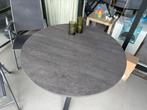 Mooie ronde eettafel (optioneel stoelen erbij), Huis en Inrichting, Tafels | Eettafels, Ophalen, Gebruikt, 100 tot 150 cm, Rond