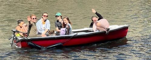 Bootje met elektrische motor | 3.50 mtr, Watersport en Boten, Bootonderdelen, Gebruikt, Ophalen