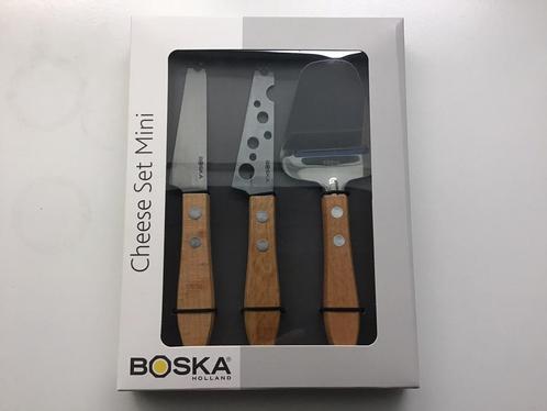 Nieuw Boska  mini kaasmes set 3 delig houten greep, Huis en Inrichting, Keuken | Keukenbenodigdheden, Nieuw, Ophalen of Verzenden