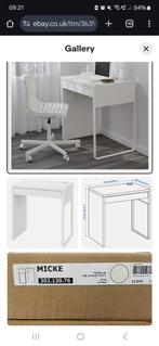 Micke bureau ikea, Huis en Inrichting, Bureaus, Ophalen, Zo goed als nieuw, Bureau
