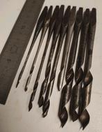 Set(2) spiraalboren v Booromslag. 2mm t/m 10mm. Slangenboor, Ophalen