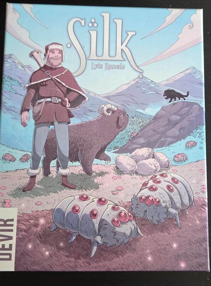 Silk, Hobby en Vrije tijd, Gezelschapsspellen | Bordspellen, Zo goed als nieuw, Ophalen of Verzenden