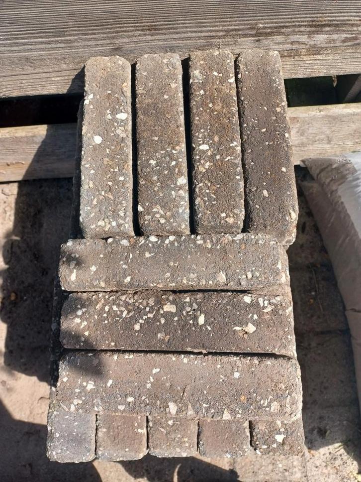 Gebruikte Betonklinkers - Grijs, Tuin en Terras, Tegels en Klinkers, Gebruikt, Klinkers, Beton, Minder dan 5 m², Ophalen