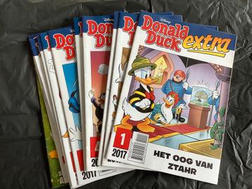 Verschillende sets Donald Ducks en Extra’s beschikbaar voor biedingen